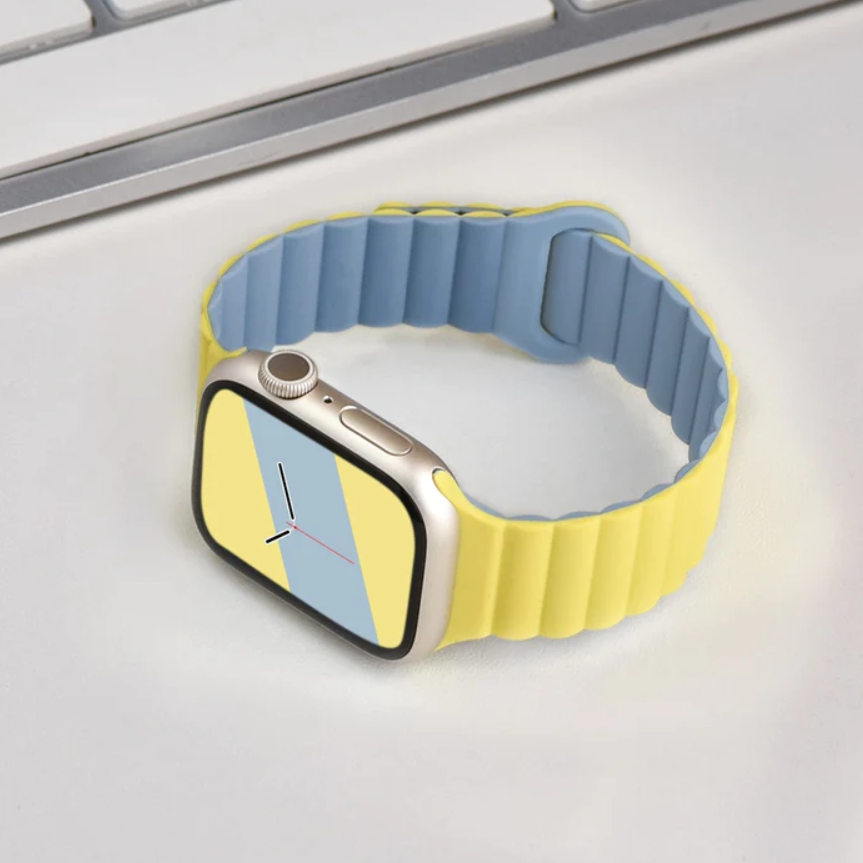 Bransoletka do Apple Watch Terra Yellow-Blue - Foxyband