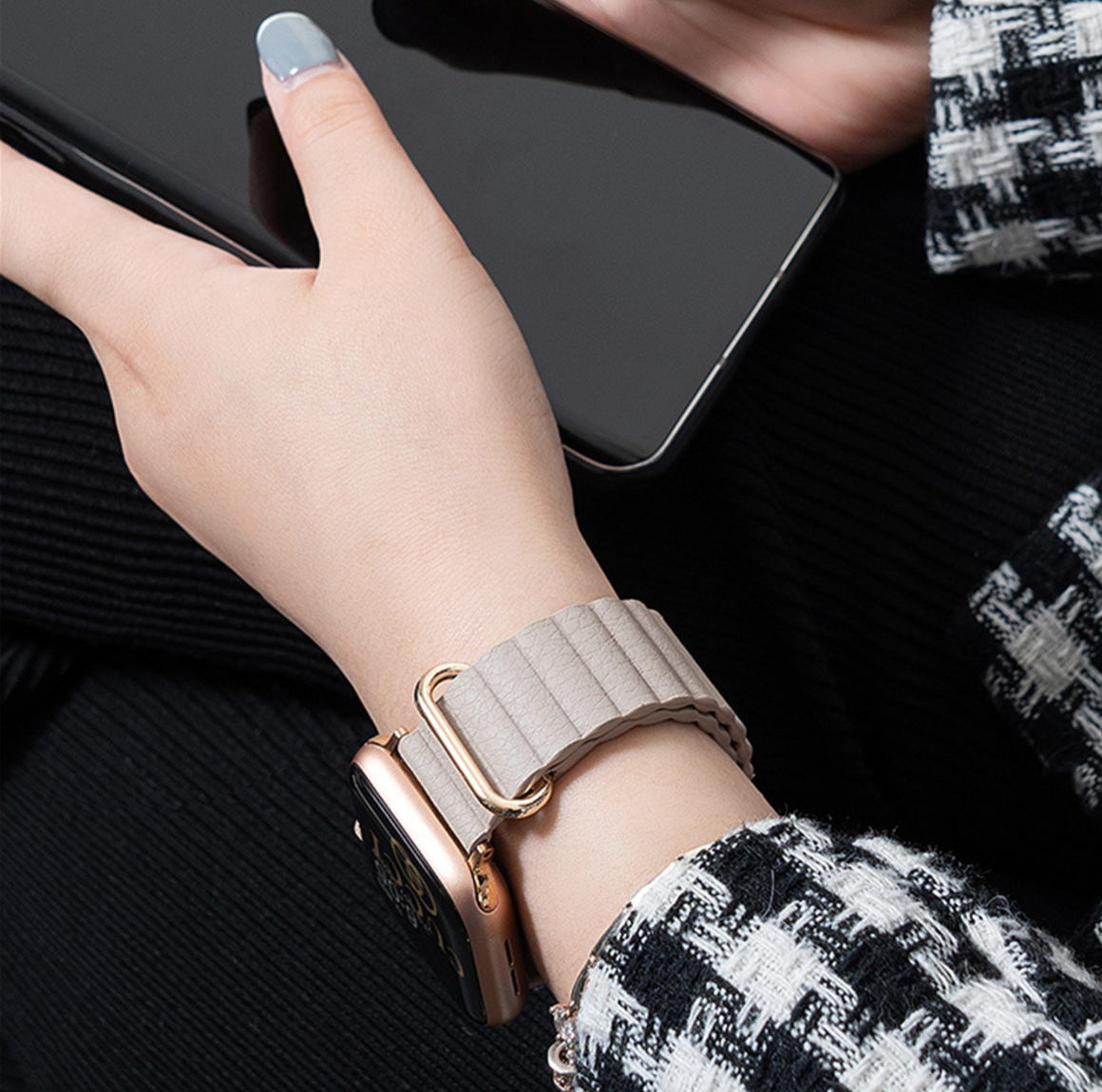 Bransoletka Nero dla Apple Watch Grey