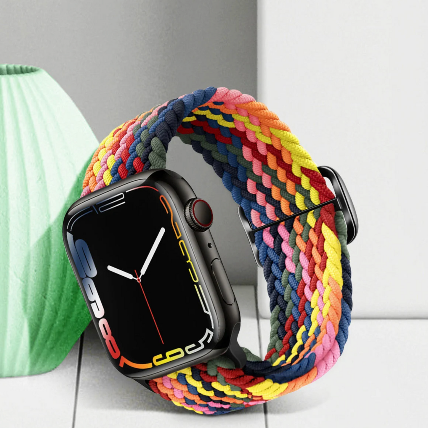 Pasek dla Apple Watch Nylon Wielobarwny