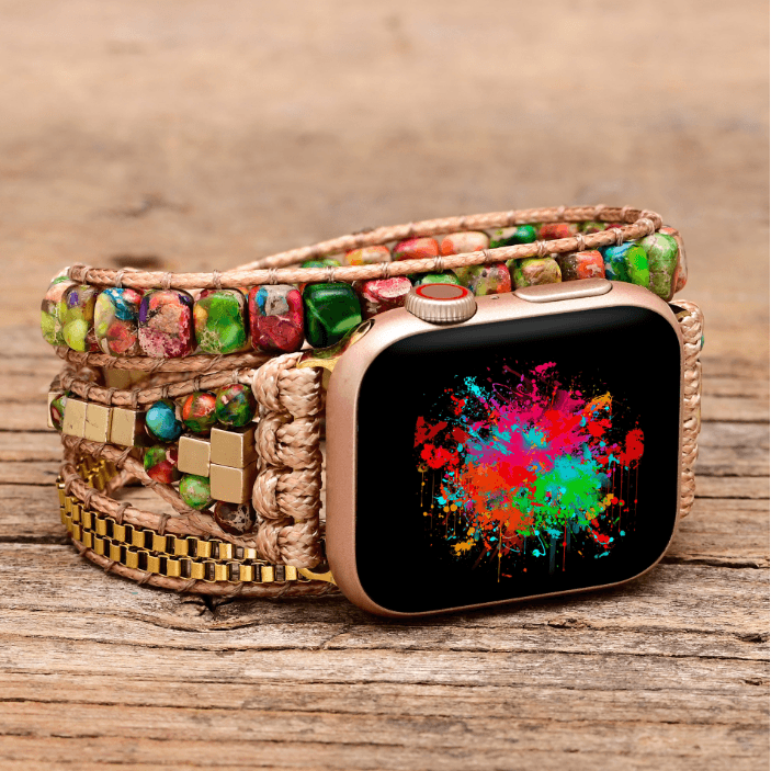 Bransoletka/Pasek do Apple Watch Spirit Jaspis - Foxyband