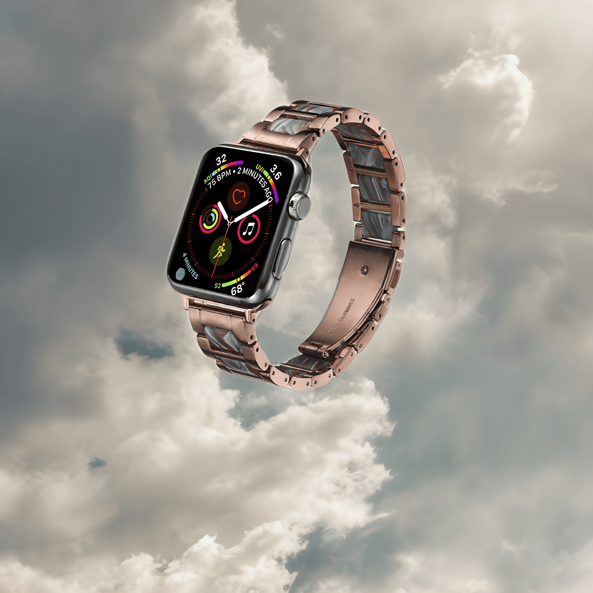 Bransoletka/Pasek do Apple Watch Trinity Emerald - Foxyband