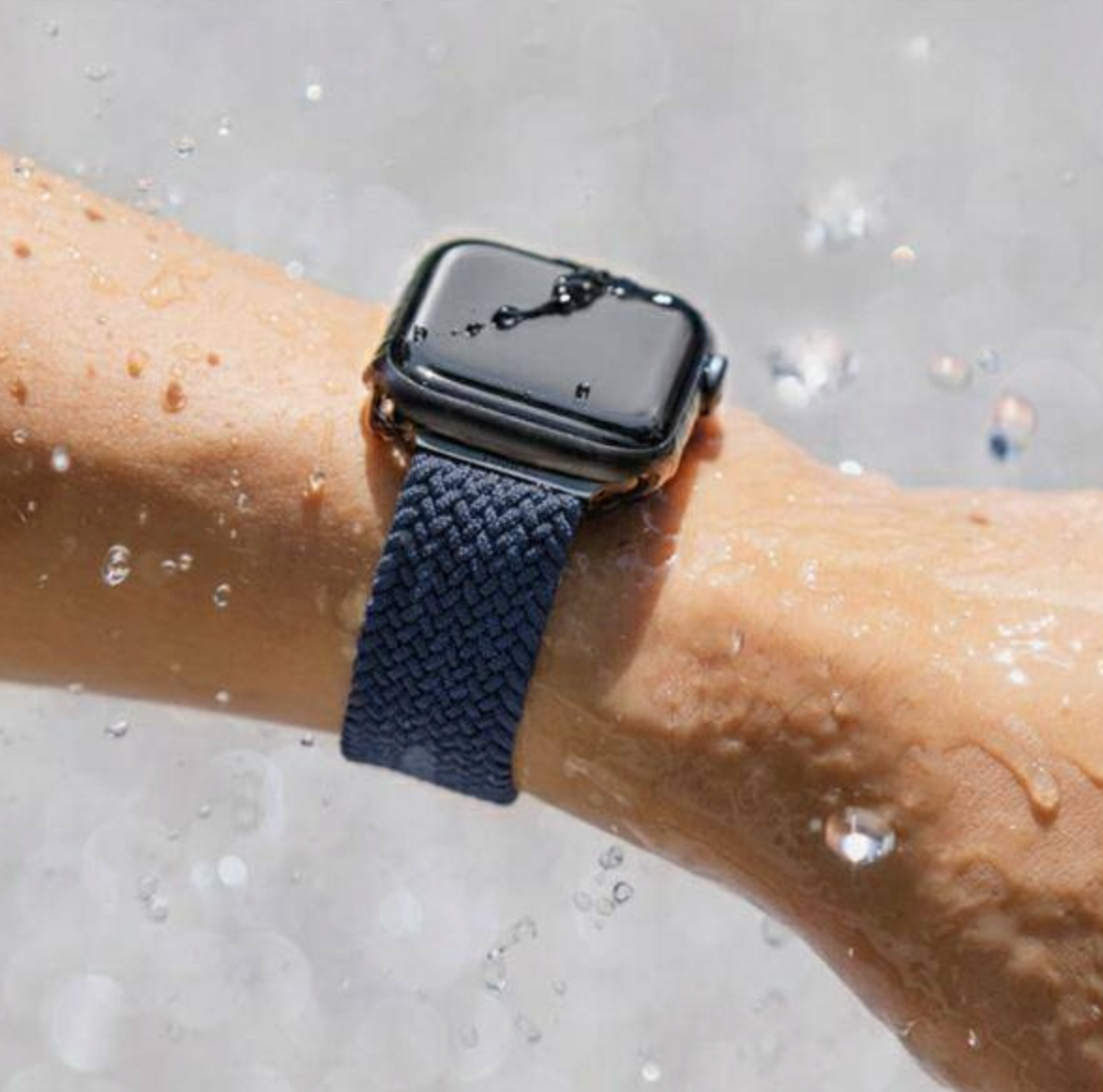 Pasek dla Apple Watch Nylon Granatowy