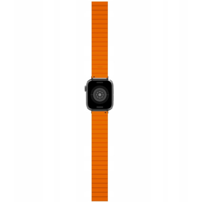 Bransoletka do Apple Watch Terra Black-Orange - Foxyband