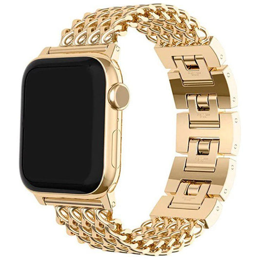 Bransoletka/Pasek do Apple Watch Metal Twist Gold