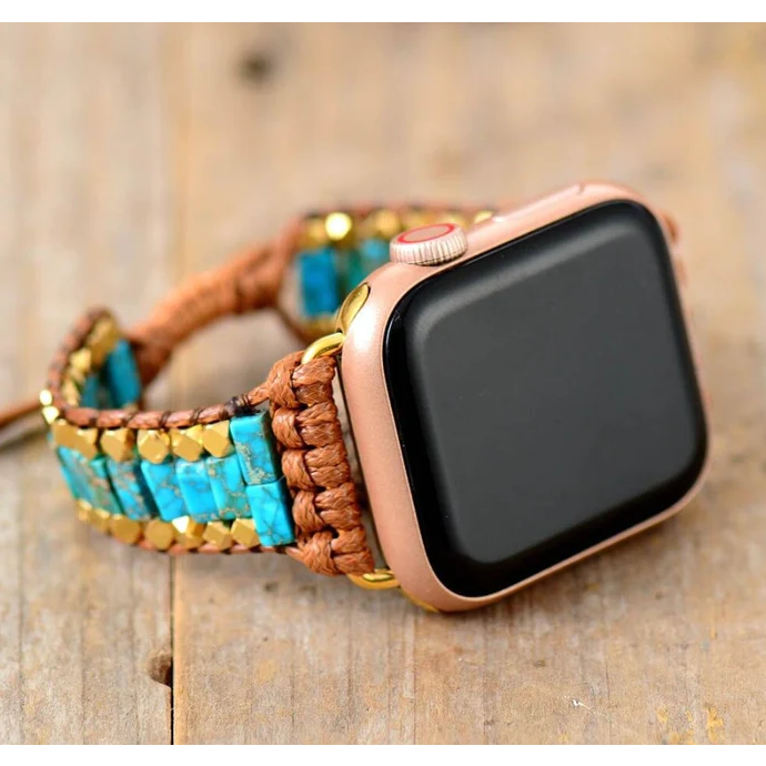 Bransoletka/Pasek do Apple Watch Turkus - Foxyband