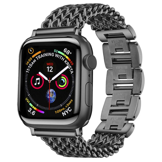 Bransoletka/Pasek do Apple Watch Metal Twist Black - Foxyband