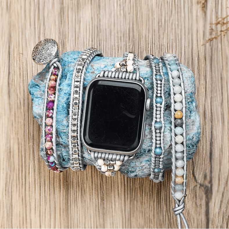 Bransoletka/Pasek do Apple Watch Spirit Ocean Jasper - Foxyband