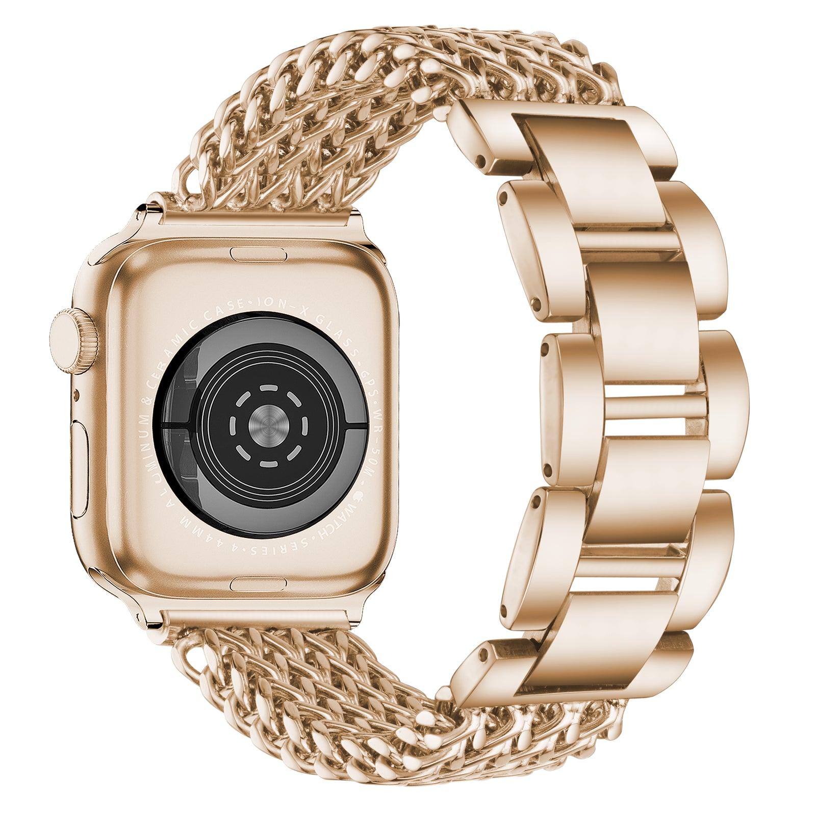 Bransoletka/Pasek do Apple Watch Metal Twist Gold - Foxyband