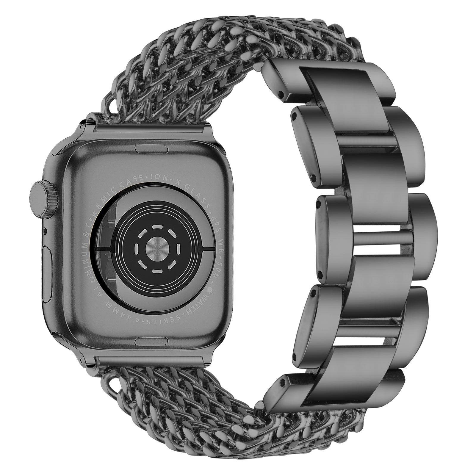 Bransoletka/Pasek do Apple Watch Metal Twist Black - Foxyband