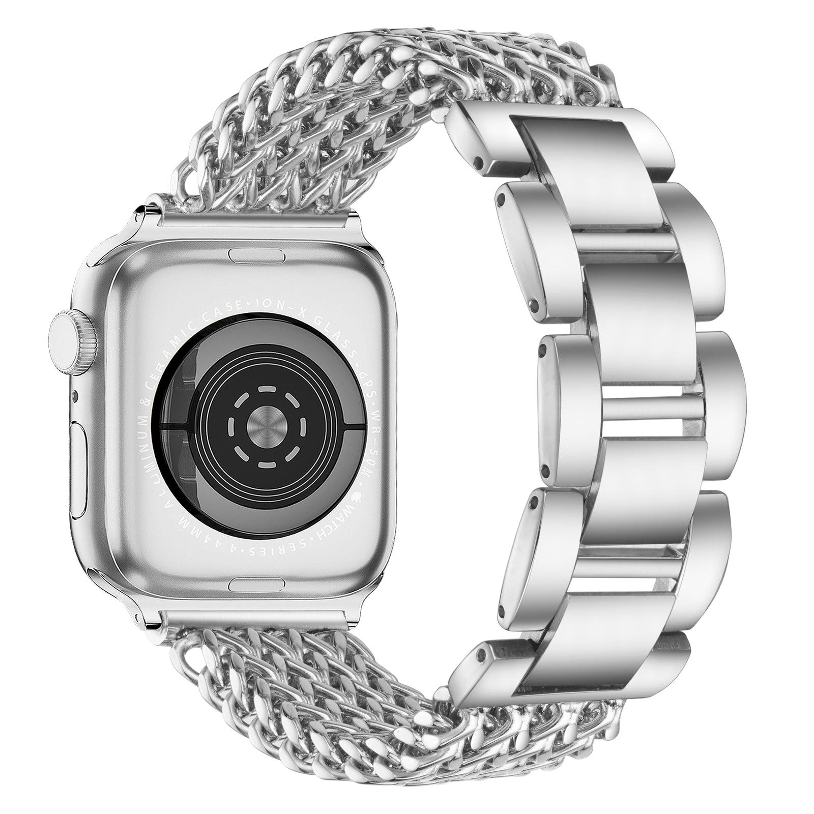 Bransoletka/Pasek do Apple Watch Metal Twist Silver - Foxyband