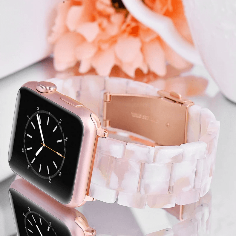 Bransoletka/Pasek do Apple Watch Jade Pink - Foxyband