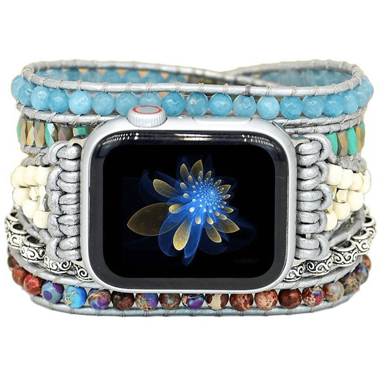 Bransoletka/Pasek do Apple Watch Spirit Ocean Jasper - Foxyband